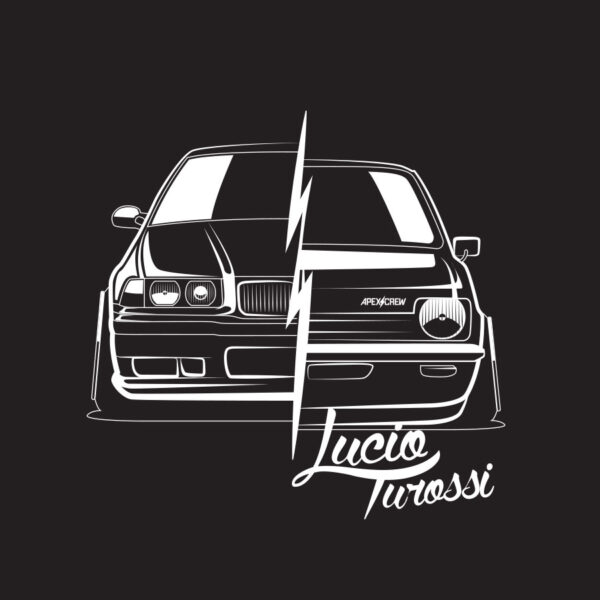 CAMISETA LUCIO TUROSSI POWEROVER BMW CHEVETTE - Image 3